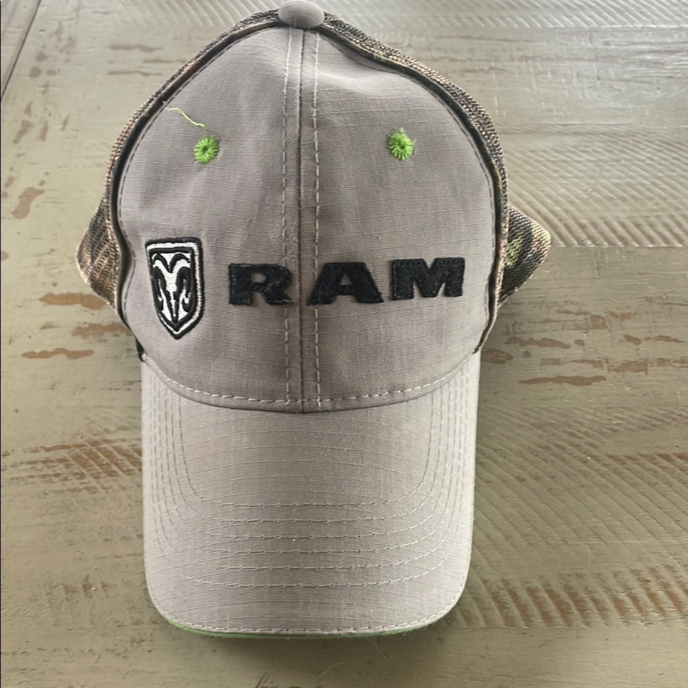 3/$15 💢 Gray and Black Logo Hat with Curved Brim Dodge Ram